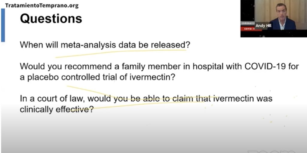 Dr Andrew Hill and Dr Lawrie have a Zoom meeting